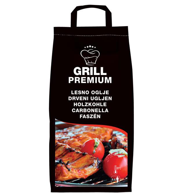 Premium lesno oglje za žar 2,5kg