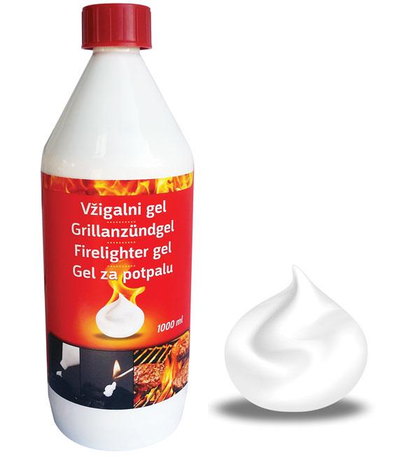 Vžigalni gel za oglje in les
